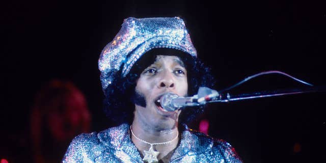 Sly Stone performing onstage