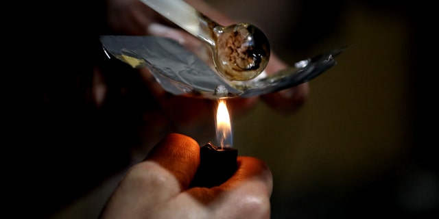 Smoking fentanyl