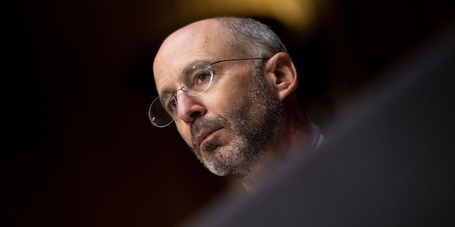 Robert Malley testifies before the Senate Foreign Relations Committee in 2022