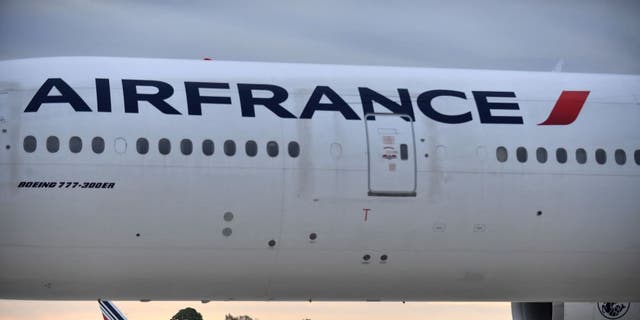 Air France plane in Paris