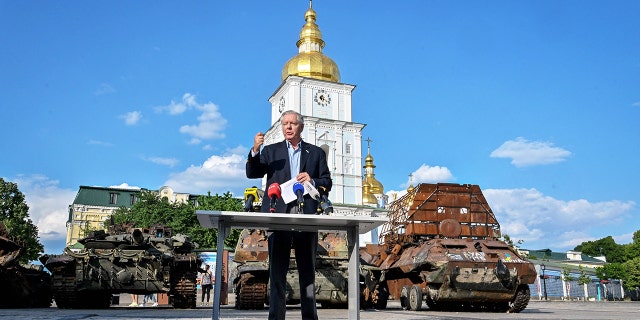 Lindsey Graham in Kyiv