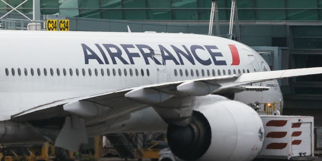 Air-France-Flugzeug in Toronto