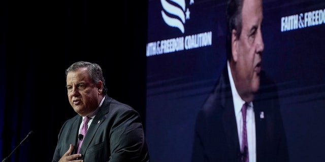 Chris Christie speaks at the Faith and Freedom conference