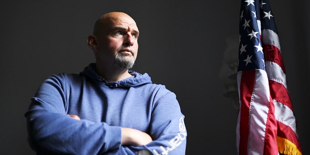 John Fetterman in his office