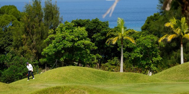 Golf in Nago, Japan