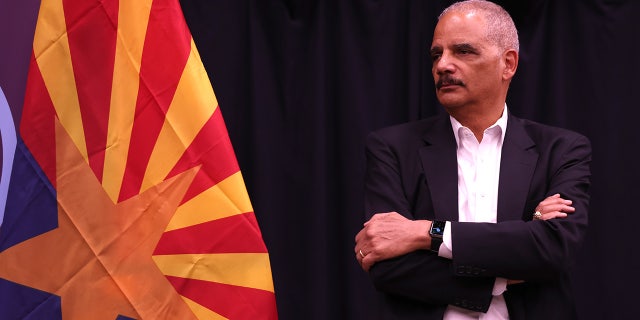 Eric Holder attends Arizona campaign event