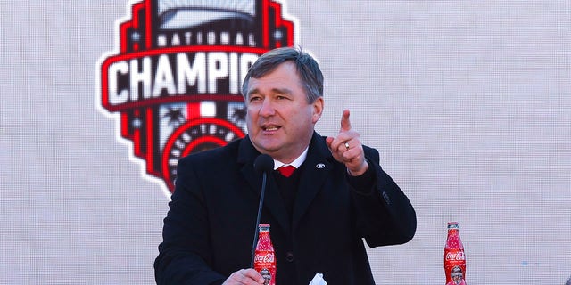 Kirby Smart speaks the championship parade