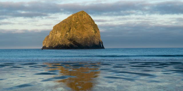 Haystack Rock in Cannon Beach