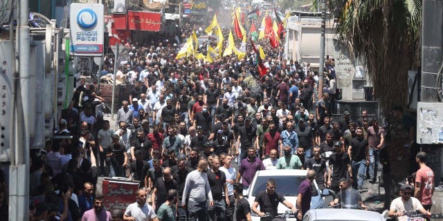 West Bank funeral