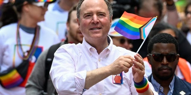 Adam Schiff at San Francisco Pride