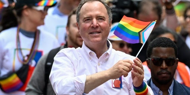 Adam Schiff at San Francisco Pride