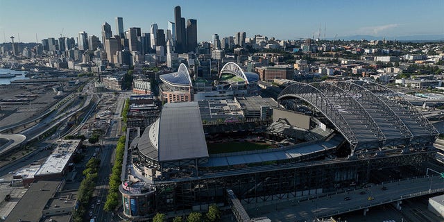 A view of T-Mobile Park