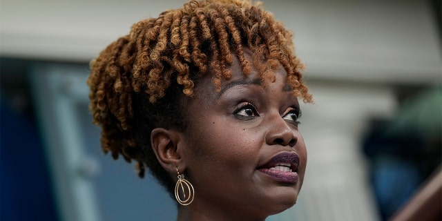 White House press secretary Karine Jean-Pierre