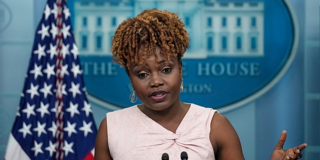 Pressesprecherin des Weißen Hauses, Karine Jean-Pierre