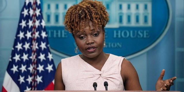 White House Press Secretary Karine Jean-Pierre