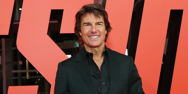 Tom Cruise at movie premiere