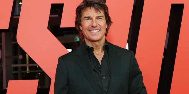 Tom Cruise at movie premiere