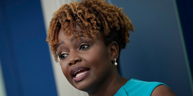 The press secretary of the White House, Karine Jean-Pierre