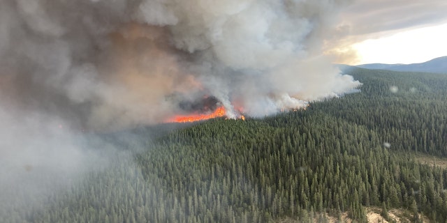 Canadian wildfire