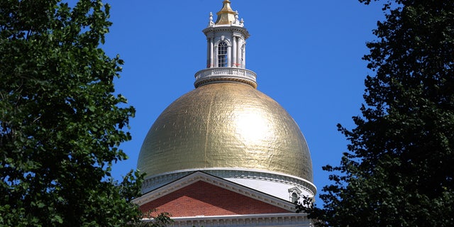 golden dome of the Massachusetts state house