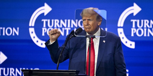 ترامب في مؤتمر Turning Point USA