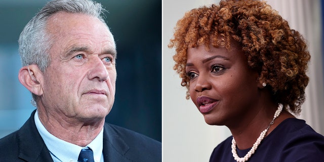 Robert F. Kennedy, Jr. und Karine Jean-Pierre
