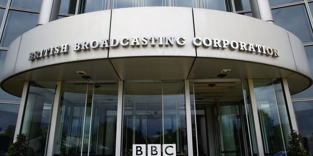 Eingang zum BBC-Gebäude