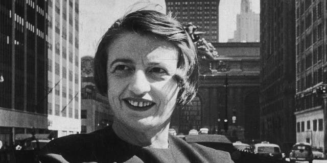 Author and philosopher Ayn Rand