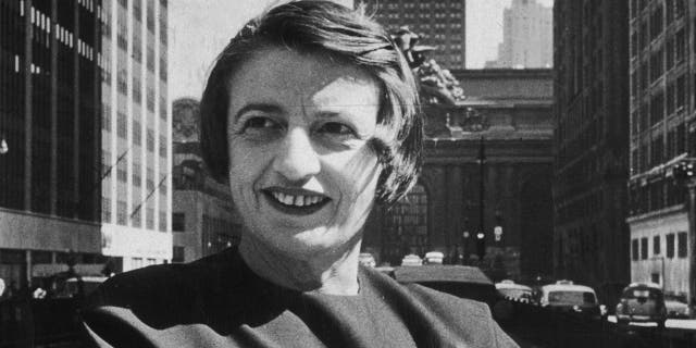Writer and philosopher Ayn Rand