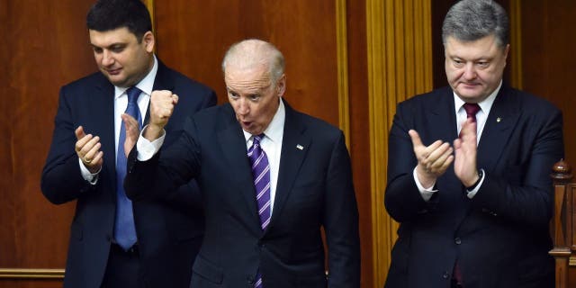 Biden addresses the Ukrainian Parliament