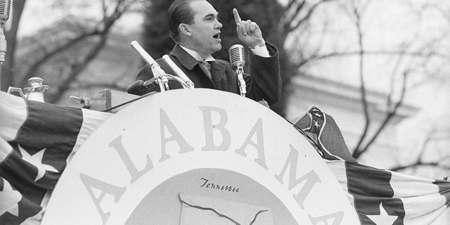 Former Democratic Alabama Gov. George Wallace