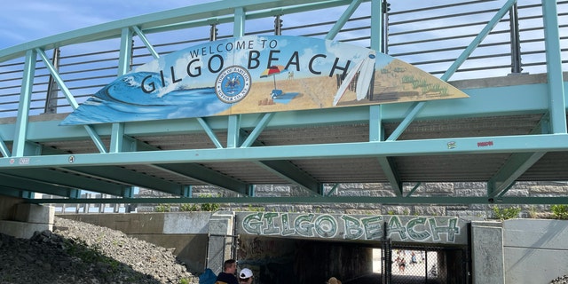 Gilgo beach entrance