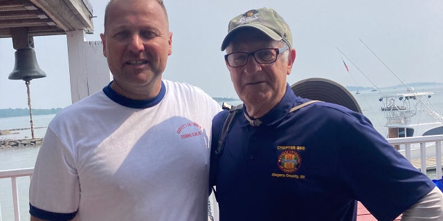 Disabled veterans fishing trip