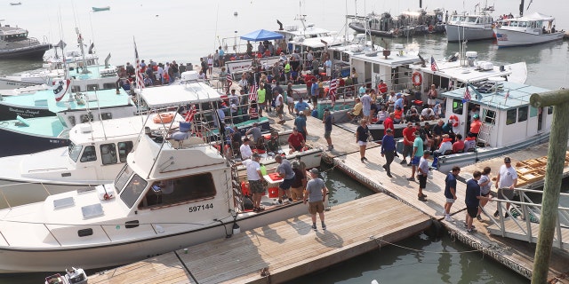Lobster boats