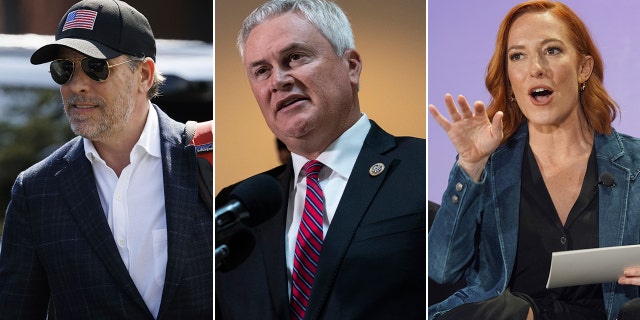 Hunter Biden, James Comer, Jen Psaki