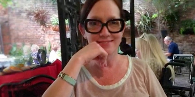 Photo of Vicki Webb smiling at a restaurant