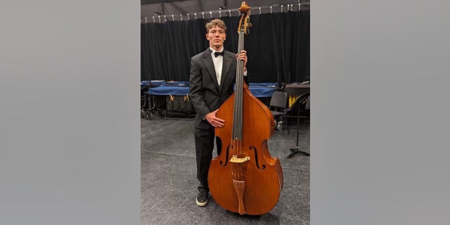 Jakob Lloyd with bass