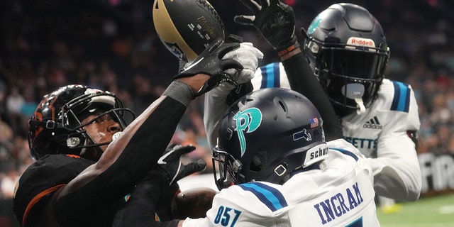 Arizona Rattlers receiver catches a touchdown pass