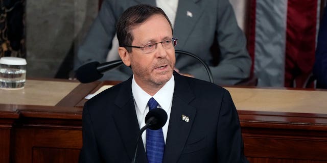 Isaac Herzog, President of Israel, addresses joint session of Congress