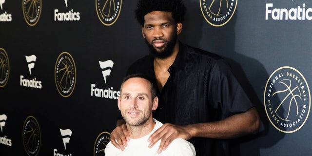 Joel Embiid and Michael Rubin