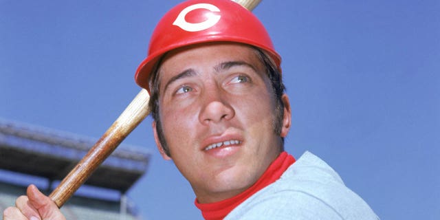 Johnny Bench with the Reds