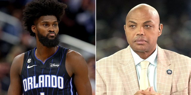 Jonathan Isaac y Charles Barkley