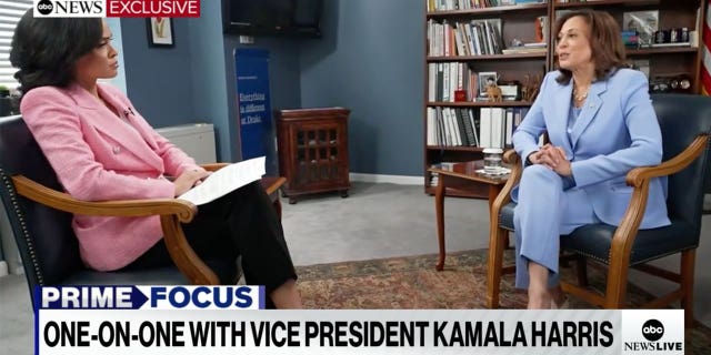 ABC News Kamala Harris interview