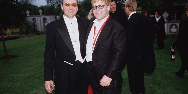 Kevin Spacey and Elton John