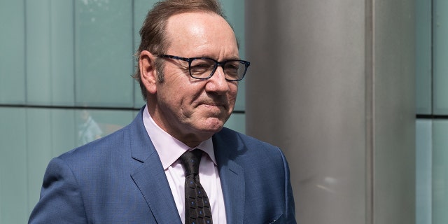 Kevin Spacey leaves court