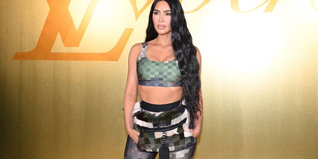 Kim Kardashian at Paris Fashion Week