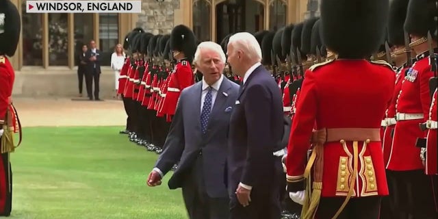 King Charles III and President Biden
