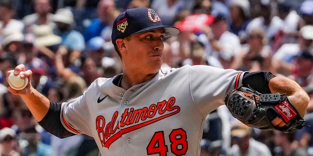 Kyle Gibson lancia il lancio