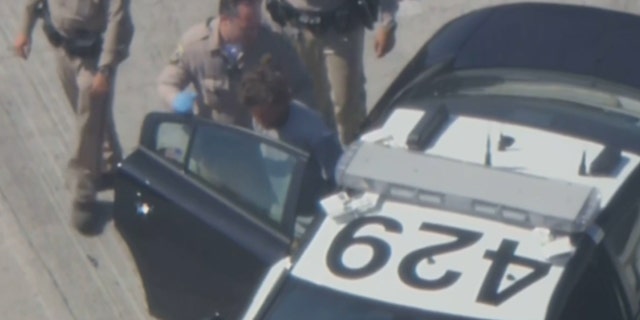 Police arrest homeless man after chase
