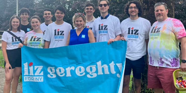 Liz Gereghty and constituents